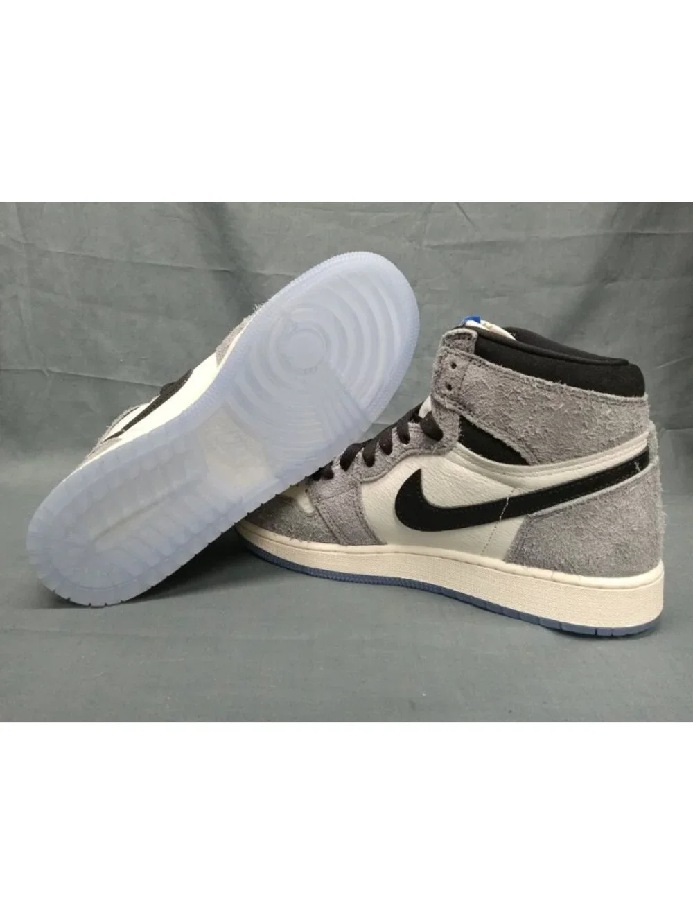 Nike Jordan 1 RTR High OG (GS) Cool Grey Game Royal Black Boy Size 7 NEW IN BOX!